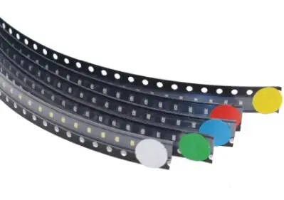 100 шт. светодиод 1206 SMD со светодиодами высокой освесветильник ности
