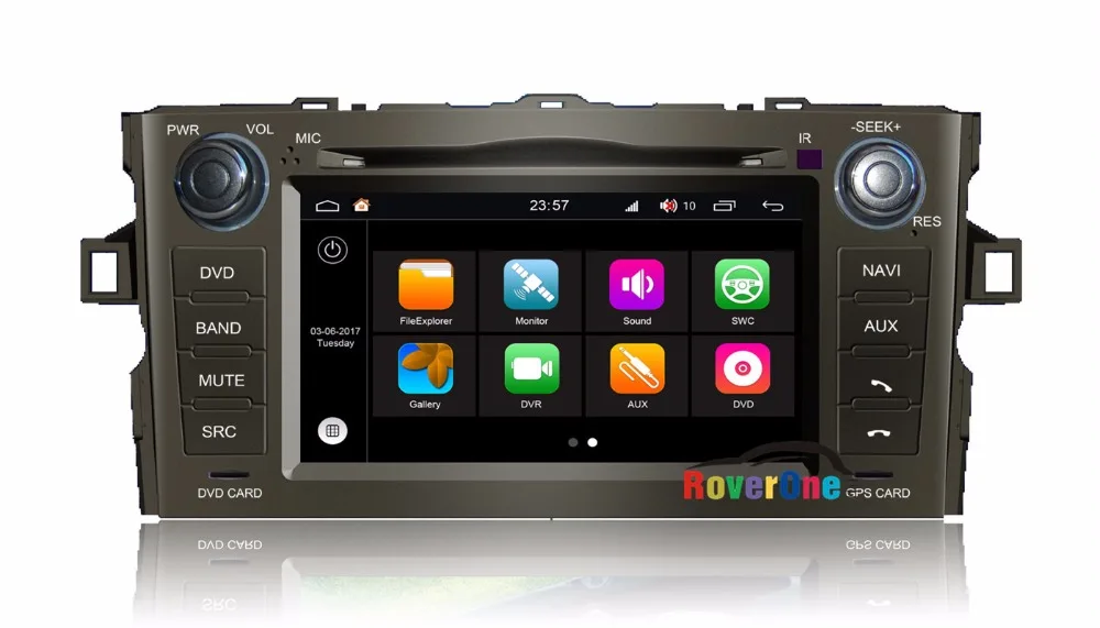 Clearance For Toyota Auris 2008 - 2012  Android 7.1 Autoradio DVD Automotivo Car Radio with Bluetooth Navigation PhoneLink Backup Camera 6