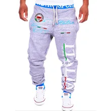 Мужские повседневные штаны, итальянские повседневные штаны с надписью ITALIA