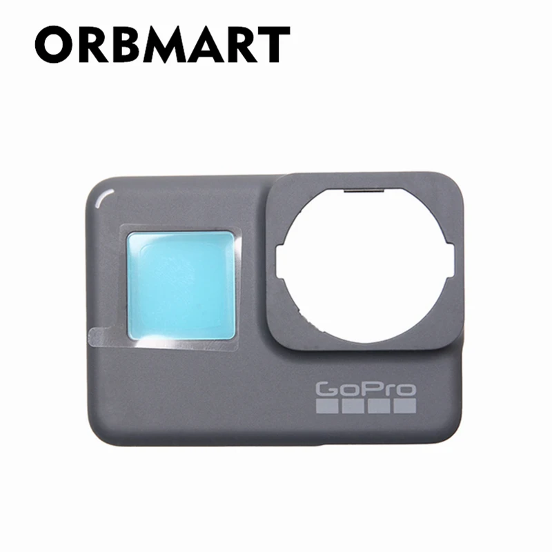 

ORBMART Cover Replacement Panel Surface Case Faceplate For Gopro Hero 5 6 7 Black Camera Spare Part