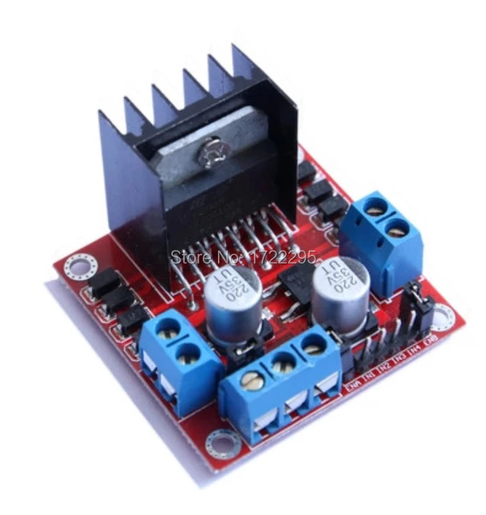 1 шт. двойной H Мост постоянного тока шаговый двигатель привод плата контроллера Модуль L298N для Arduino TK0450