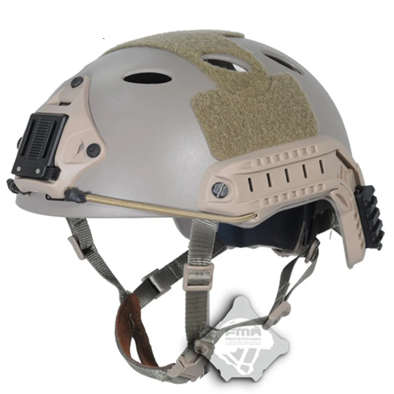FMA Быстрый военный тактический спортивный шлем типа PJ версия страйкбол Пейнтбол NVG крепление кронштейны TB819 DE шлем