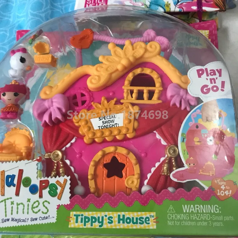 Мини Lalaloopsy кукла Tinies дом набор детские игрушки куклы для девочек детские рождественские подарки