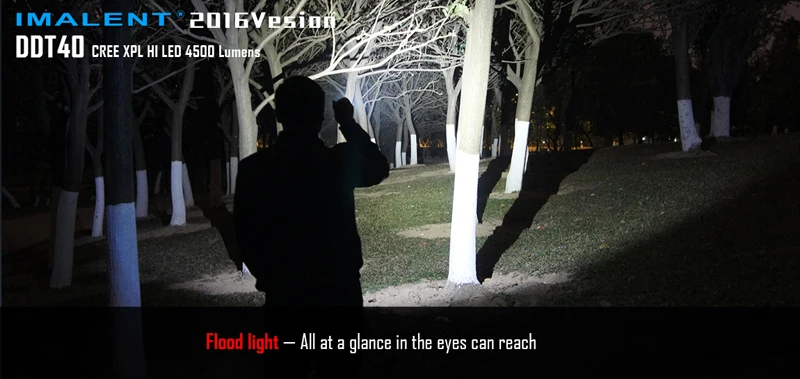 IMALENT DDT40 L2 OLED Intelligence Touch Searchlight 4500 Lumens Flashlight (19)