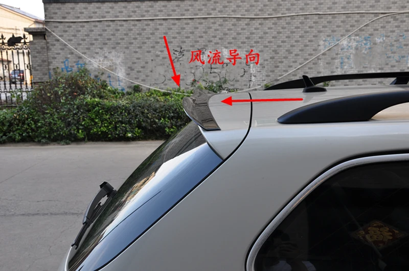 Для Volkswagen VW Golf 6 MK6 Wagon Spoiler 2010-2013 Модель MK6 светильник высокого качества ABS Материал Автомобильный задний черный спойлер