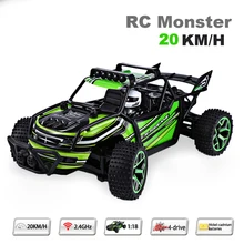 Coche de Control Remoto 1:18 de alta velocidad 20 KM/H de Velocidad RC Drift RC coche de radio control cars máquina 2.4g 4wd off-road buggy niños regalo