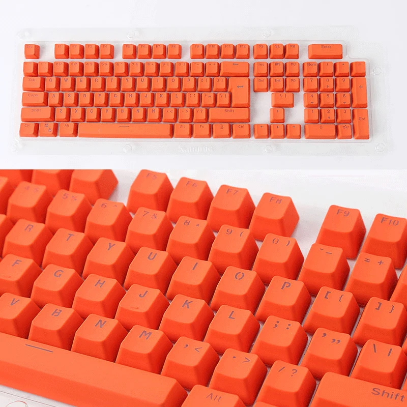 [Hfsecure] OEM 104 клавиши с подсветкой PBT колпачки для механической клавиатуры розовый