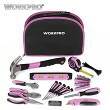 WORKPRO 103PC Women Pink font b Tools b font font b Home b font font b