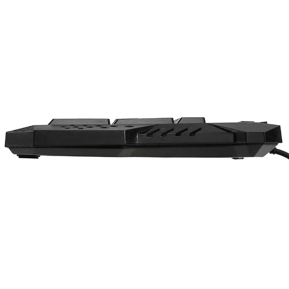 Игровая Проводная клавиатура Yoteen Crack с подсветкой русская USB 3 цвета регулируемая