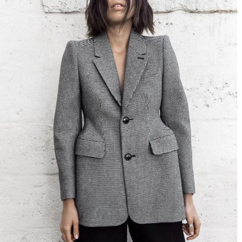 magro blazer feminino topos outono moda ol roupas 2020