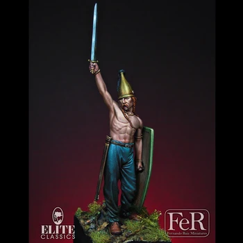 

DIY Resin Character Model 54mm Third Century BC Warriors Hand Run R44