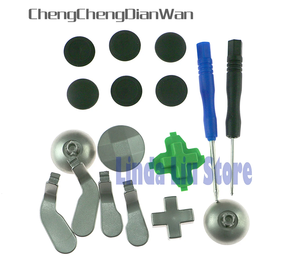 Chengchengdianwan Metal Alloy Bumper Trigger Button Dpad Swap Thumb