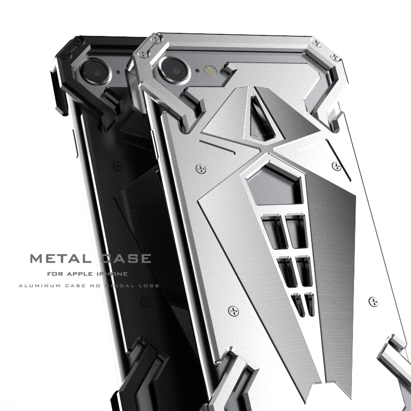 Алюминиевый армированный чехол Super Hero для iPhone 11 Pro XS Max XR X 8 7 6 6S Plus чехол-крышка для телефона с кольцом и Железным человеком-пауком