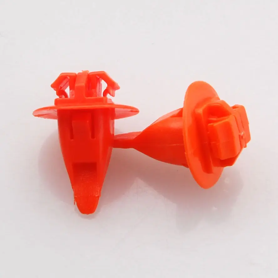 30x Orange Door Panel Wheel Flare Moulding Clip Retainer  35010 .