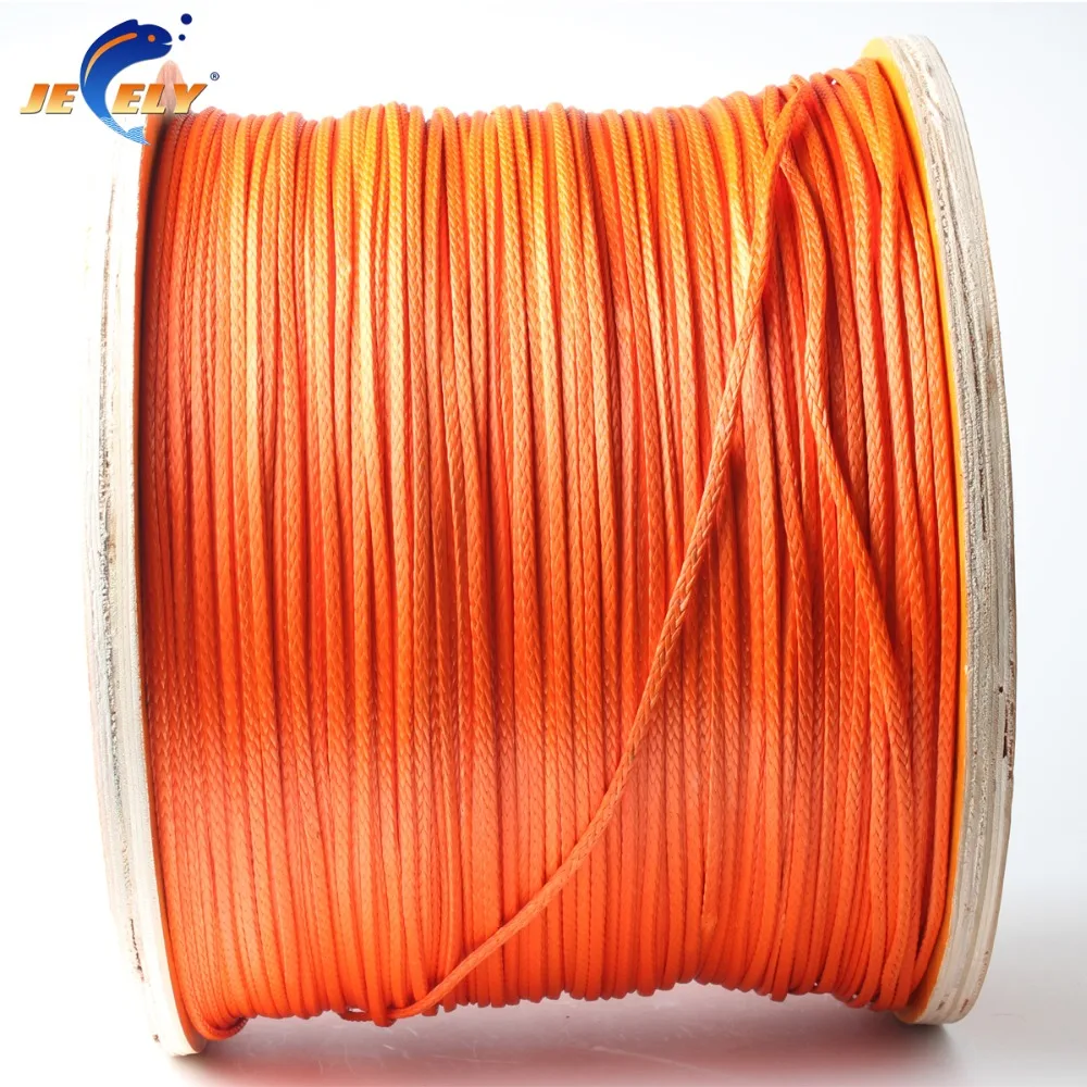 Jeely 10 м 800 кг высокое качество волокна СВМПЭ кос кайт линии 3 мм 12 плетения