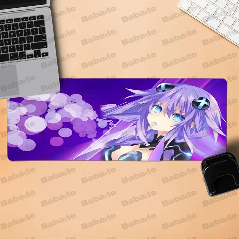 Babaite Подарочный коврик для мальчика Hyperdimension Neptunia настраиваемый игровой резиновый коврик для мыши для cs dota 2 геймерский коврик для мыши бесплатный коврик для мыши - Цвет: Lock Edge 30x70cm