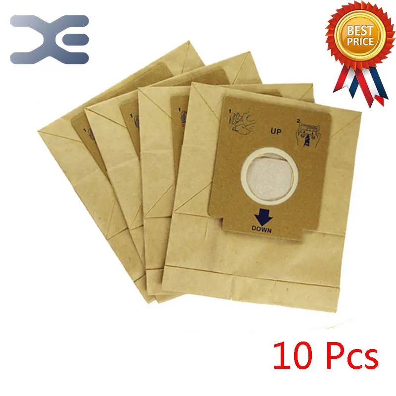

10Pcs High Quality Adaptation Electrolux Vacuum Cleaner Accessories Waste Vacuum Paper Bag ZC1120B / ZMO1510