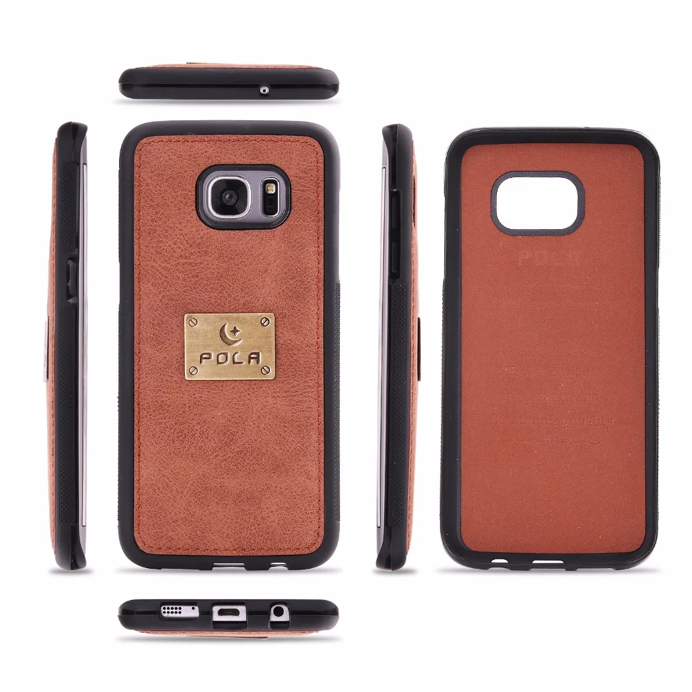Original Brand phone wallet Cases For Galaxy S7 PU Leather