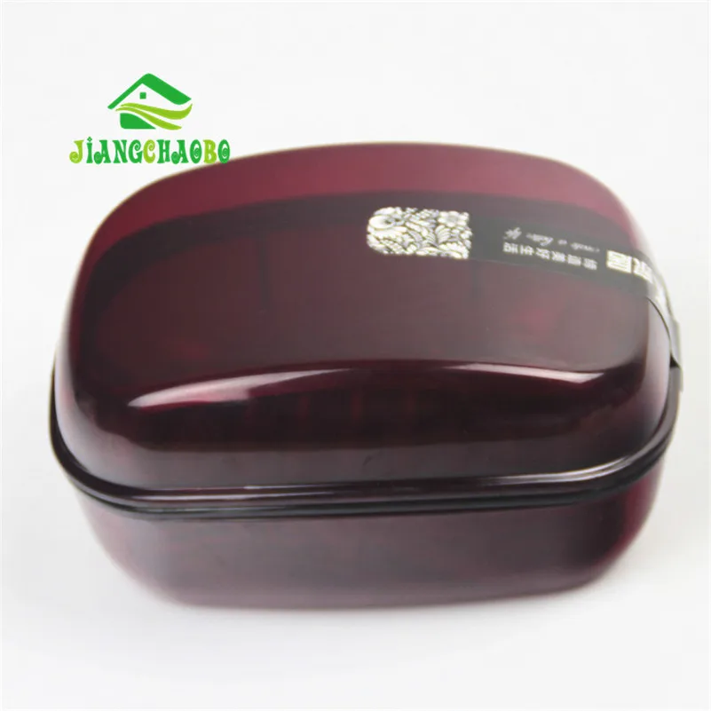 Прозрачная Коробка для мыла JiangChaoBo ванной туалета большая коробка дренаж мыла|box