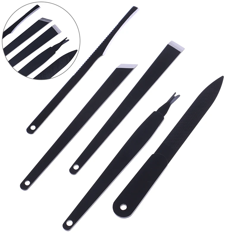 

Black Toe Cuticle Knife Feet Pedicure Callus Rasp File&Shaver Foot Hard Dead Skin Corn Remover Nail Foot Care Tool