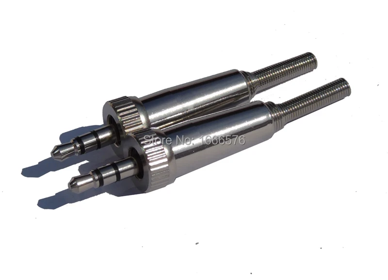 

High Quality 10pcs / lot 3.5MM stereo 1/8" Screw Lock audio Plug / 3.5mm headphone plug 413#