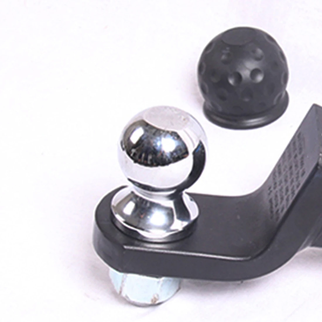 1 قطع 50 ملليمتر سحب بار الكرة غطاء غطاء سحب قافلة مقطورة عقبة towball حماية
