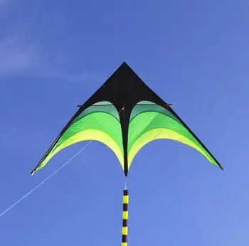 free shipping high quality large delta kites tails with handle outdoor toys for kids kites nylon ripstop albatross kite factory free shipping high quality large dual line stunt kites with handle line weifang kite factory outdoor flying toys albatross kite