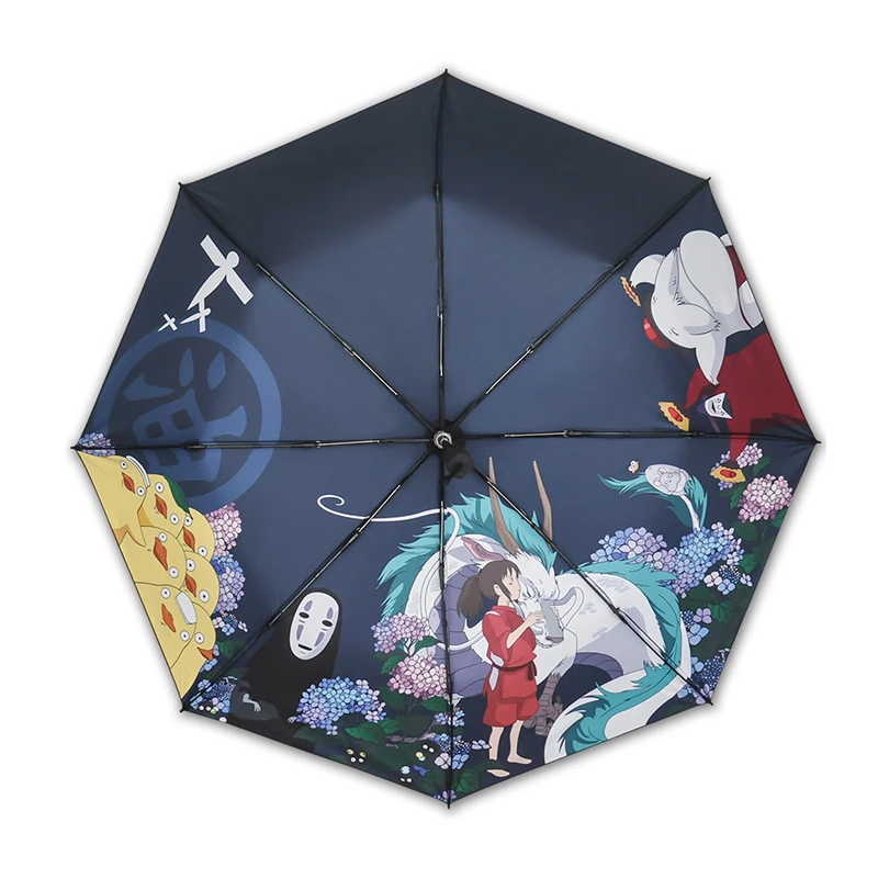 Аниме Унесенные призраками косплей реквизит зонтик солнечный и дождливый зонтик Хаяо Миядзаки Вояж Тихиро зонтик от дождя ПОДАРОК