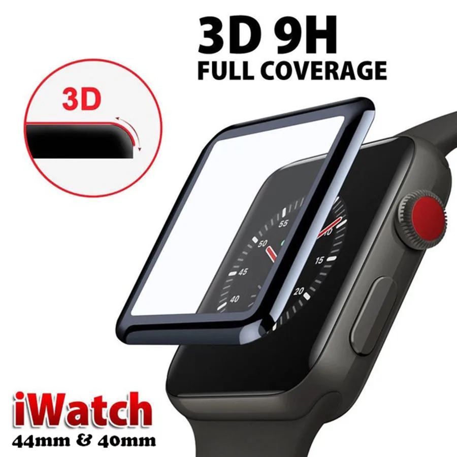 Полноэкранное покрытие CHENCE 3D закаленное стекло с изогнутой поверхностью для Apple