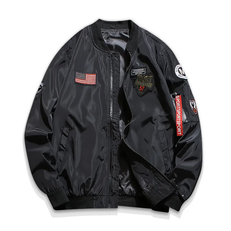 Принадлежности Прямая поставка США 2019 демисезонный Ma1 куртка мужская бомбер модное пальто и полета