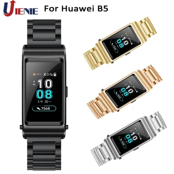 

Stainless Steel Bracelet Metal Band For Huawei B5 Smart Watchband Replacement Wristband for Huawei B5 Watch Band Accessories