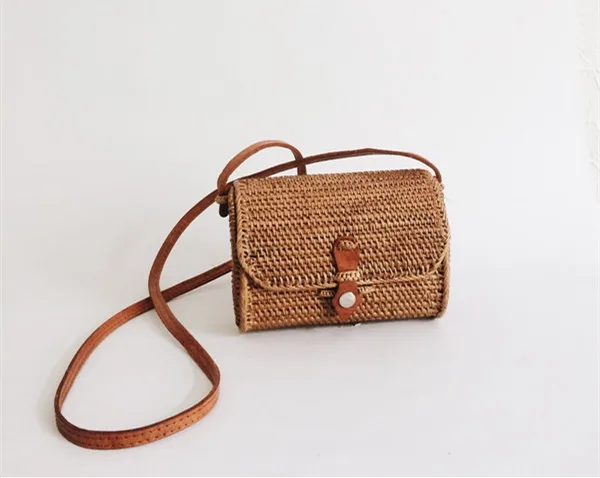 Vintage Straw Clutch Bags Small Rattan Handbags Luxury Designer Vintage Straw Clutch Bags Small Rattan Handbags Luxury Designer Women Messenger Handmade Hand In Shoulder From Luggage On