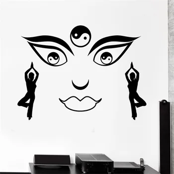 

Wall Sticker Buddha Metaphysycal Yin Yang Zen Yoga Vinyl Decal