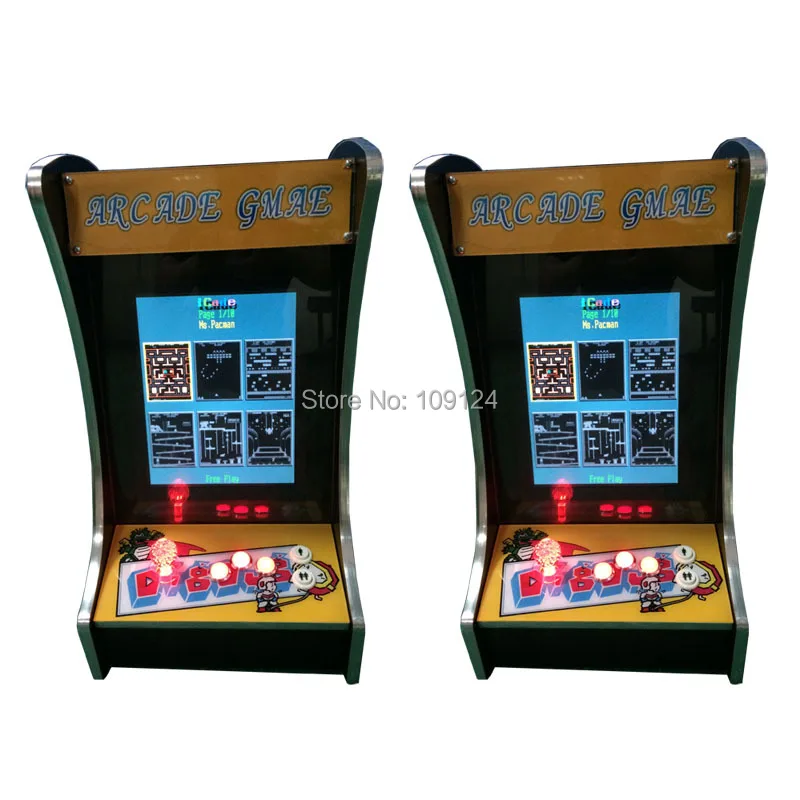 15 inch LCD Table top arcade Machine With Classical games 60 in1 Game