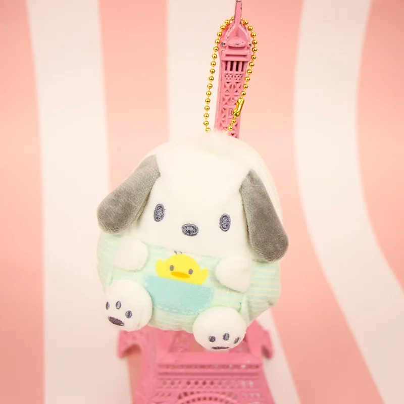 A2 Мультфильм Аниме kawaii милый кот Мелодия плюшевые кошельки мягкие Cinnamoroll Собаки Мягкие плюшевые игрушки кошельки сумки для игрушек кулон девушки подарки - Цвет: A2