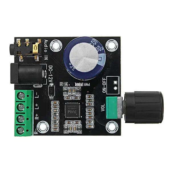  Caldo PAM8610 Dual Channel DC 12 V HD Digitale Puro Audio Stereo Amplifier Consiglio di Classe D 15