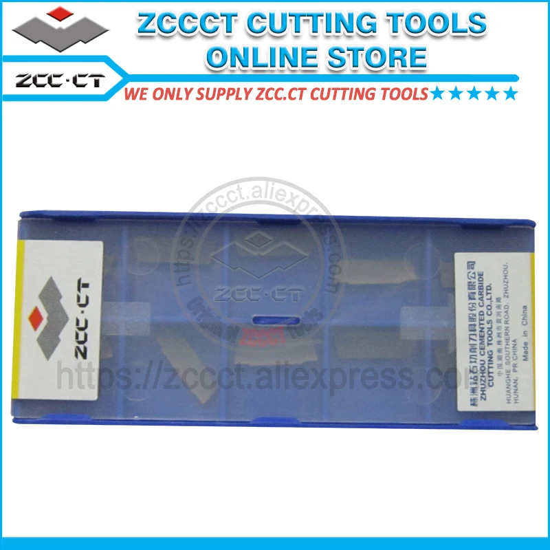 

ZCC turning tools ZTBD02002-MM and ZPGD0402-MG parting and grooving insert lathe cutter blade 1 pack