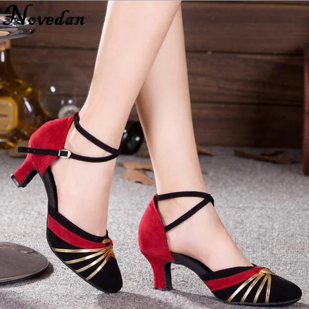 DB24225 closed toe latin salsa dance shoes-15_