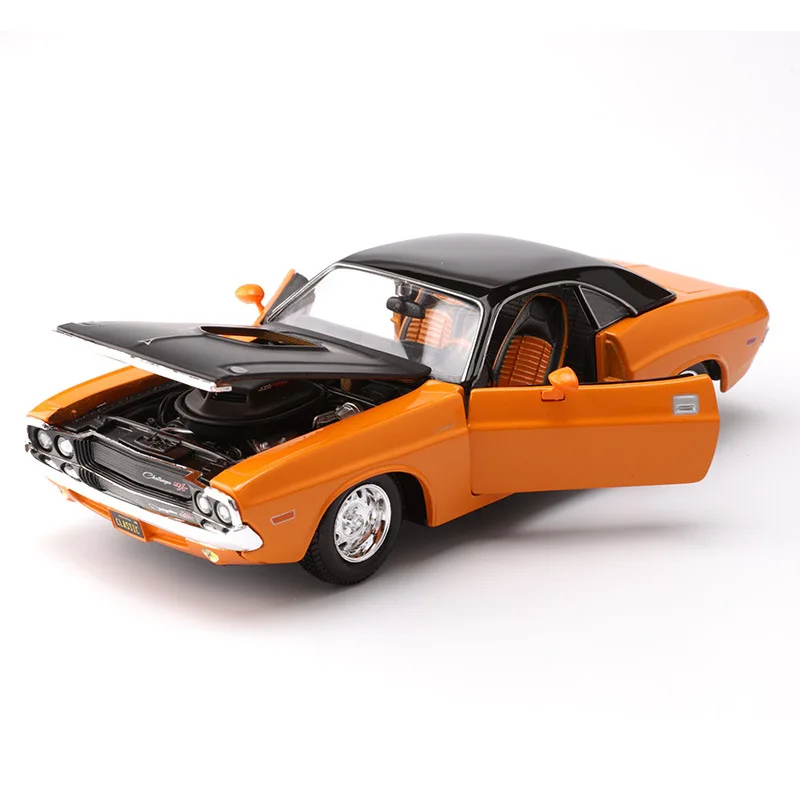 Модный 1:24 авто мобильный Coche сплав литой роскошный автомобиль супер модели автомобилей mkd2 игрушки для детей 1970 Dodge зарядное устройство