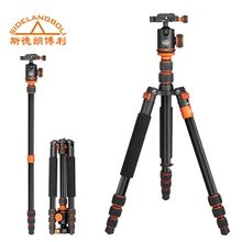 SL288A 57″ Professional Lightweight Compact Aluminum Travel Tripod Monopod Stand For DSLR Camera with Ball Head & Tripod Bag