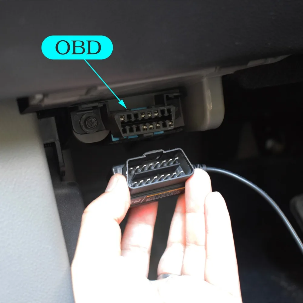 Автомобильное зарядное устройство XCGaoon OBD 16 контактный модуль преобразователя