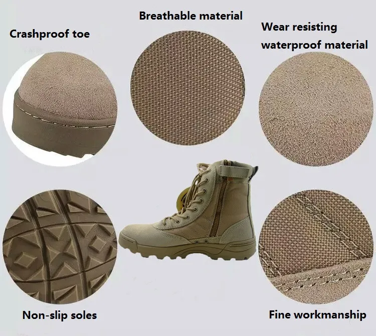 botas masculino exército militar à prova dwaterproof