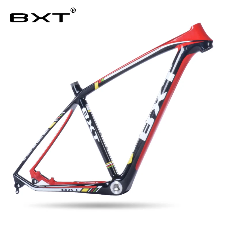 Top BXT t800 carbon mtb frame full suspension 29er  suspension carbon fiber mountain bike 29 15.5 17.5 19 20.5 inch in Bicycle Frame 1