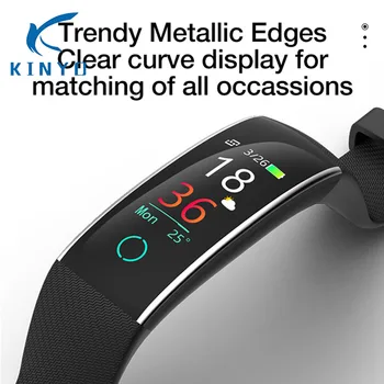 

Smart band wristband Bigger and clearer color display and built tougher against scratches Heart rate monitoring smart bracelet