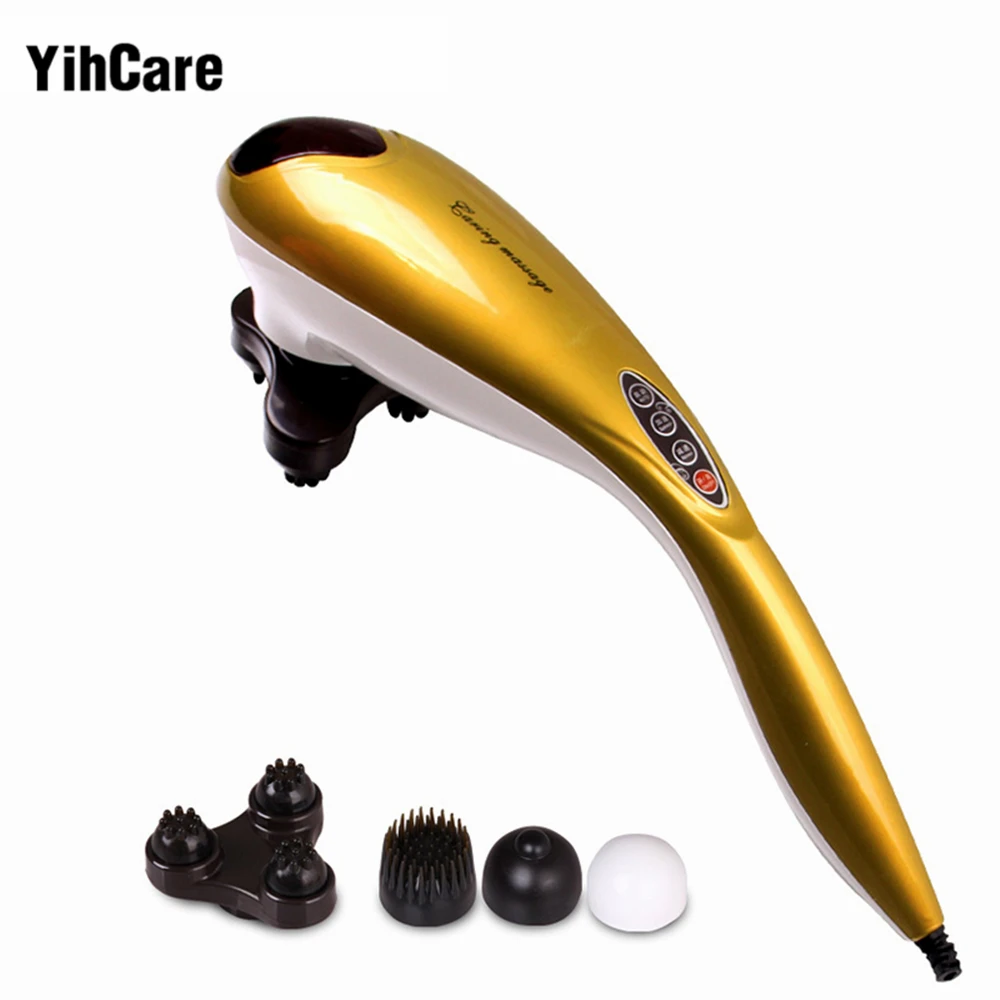YihCare Infrared Electric Dolphin Massager Body Leg Neck Massage Hammer