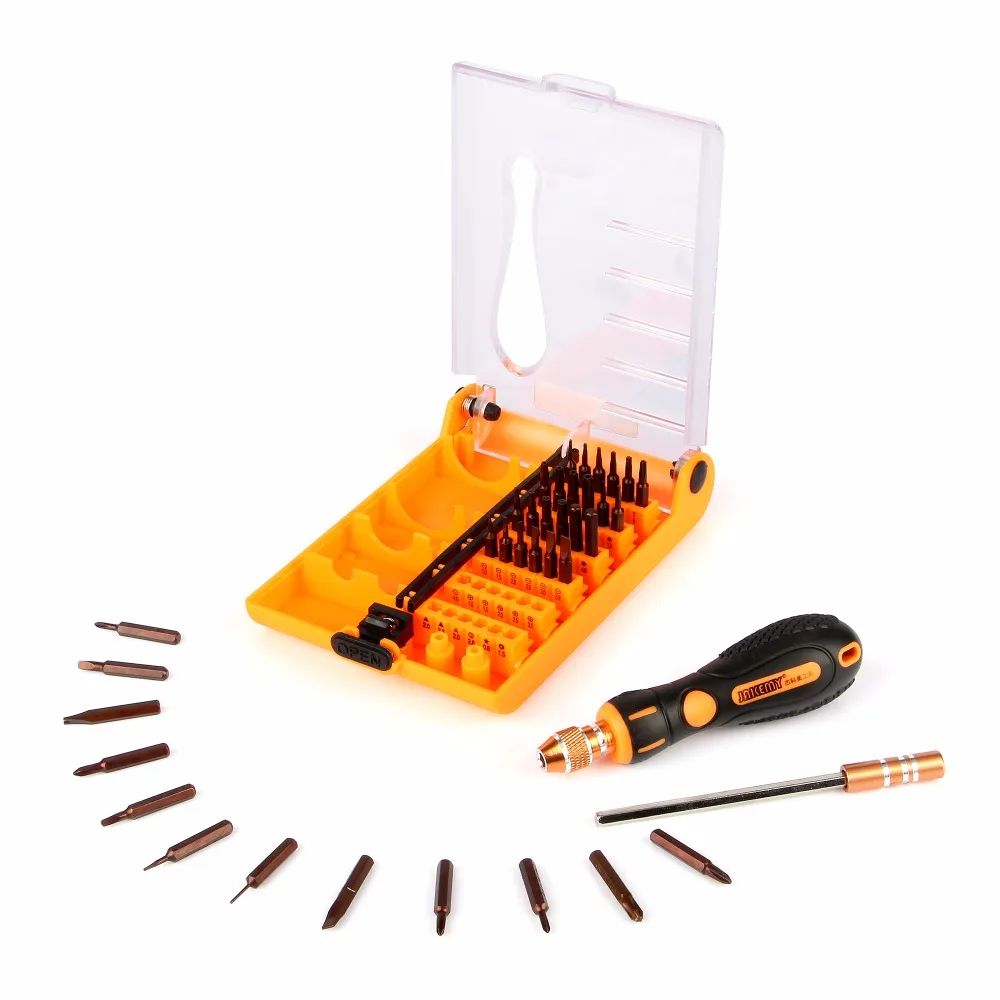 JAKEMY 38 в 1 Torx Hex Крест плоские у звезды Набор отверток ручной инструмент для
