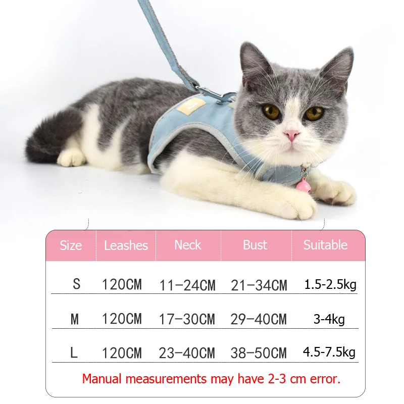 Жилет для собак Cats Harness Vest Bowknot Маленький / Средний Жгут Регулируемый щенок Кошка Стропы Поводки