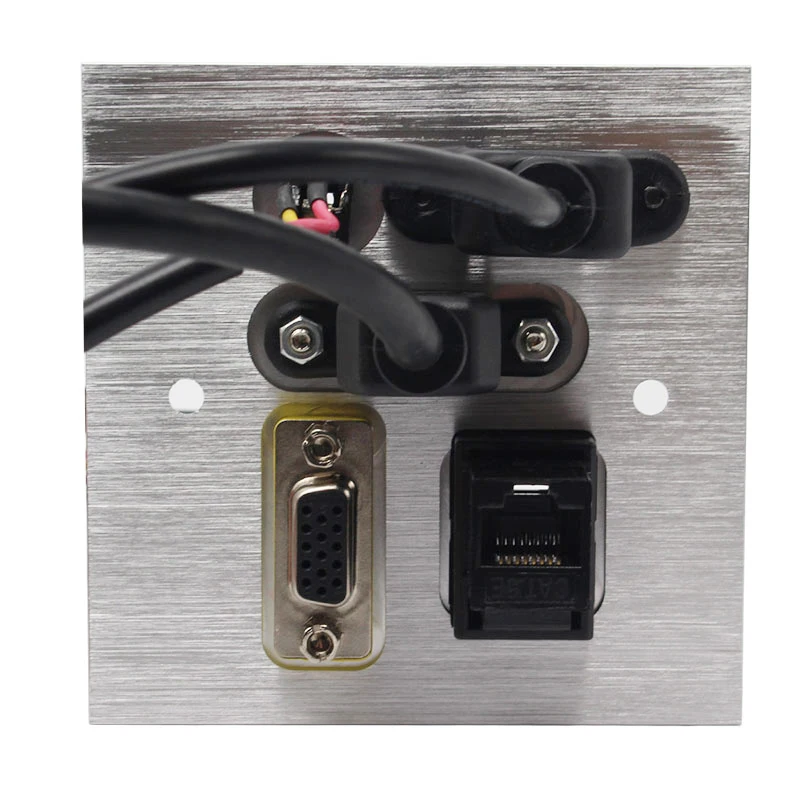 Wall Socket \\ HD HDMI \\ VGA USB NETWORK RJ45 Audio Video Information Outlet Panel /Multimedia Home Hotel Rooms KTV Wall Socket Wall Socket \\ HD HDMI \\ VGA USB NETWORK RJ45 Audio Video Information Outlet Panel /Multimedia Home Hotel Rooms KTV Wall Socket