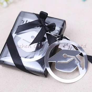 

50pcs Doctorial Hat Bookmark with Tassel Graduation Gifts Baby Shower Souvenirs Party Favors Birthday Gifts
