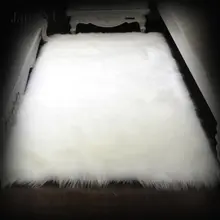 Jane YU белый плюш прикроватный коврик спальня Имитация шерсти ковер Bay окно длинные волосы коврики для пола гостиная окно коврик